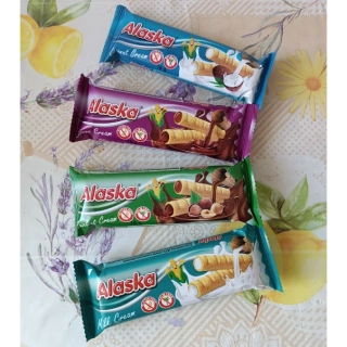 Alaska kukuřičné trubičky